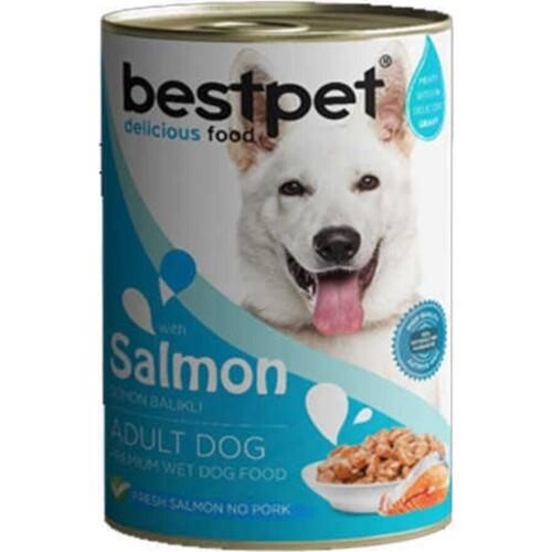 Bestpet Jöle İçinde Parça Etli Balıklı Konserve Yetişkin Köpek Maması 400 GR | SRC: Barcode: 8681465602583